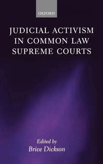 Cover of Judicial Activism in Common Law Supreme Courts