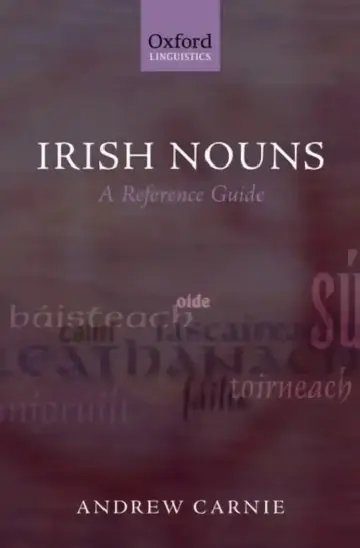 Cover of Irish Nouns