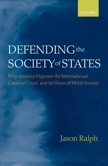 Cover of Defending the Society of States