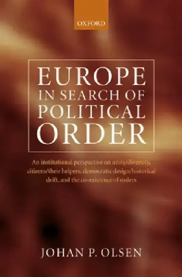 Cover of Europe in Search of Political Order