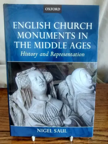Cover of English Church Monuments in the Middle Ages