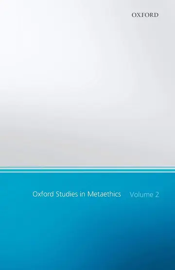 Cover of Oxford Studies in Metaethics