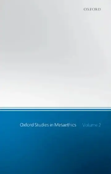 Cover of Oxford Studies in Metaethics