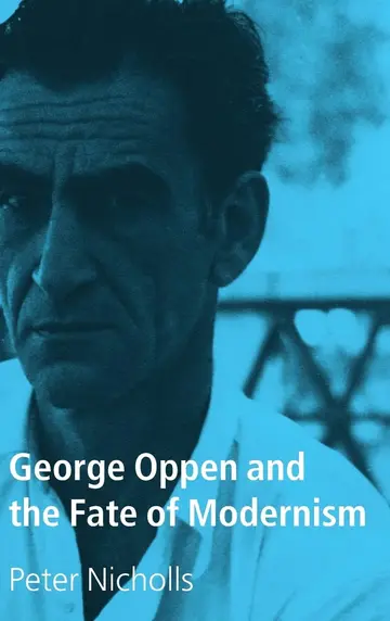 Cover of George Oppen and the Fate of Modernism