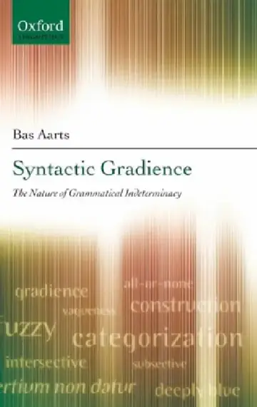 Cover of Syntactic Gradience C