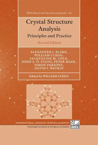 Cover of Crystal Structure Analysis