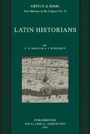 Cover of Latin Historians