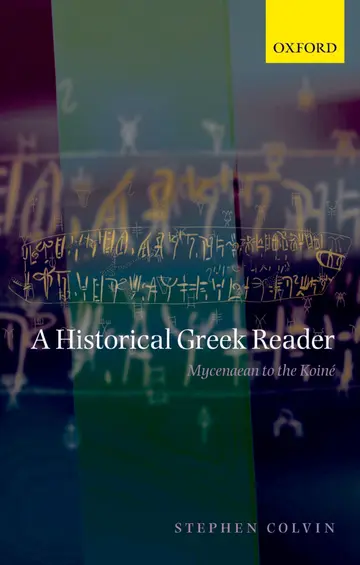 Cover of A Historical Greek Reader