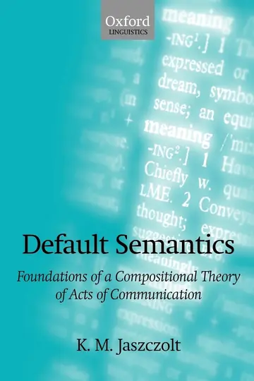 Cover of Default Semantics