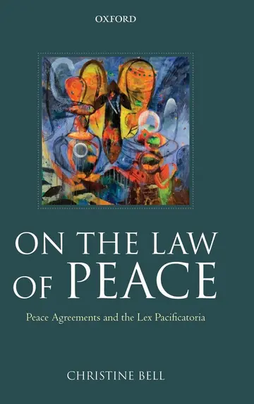 Cover of On the Law of Peace