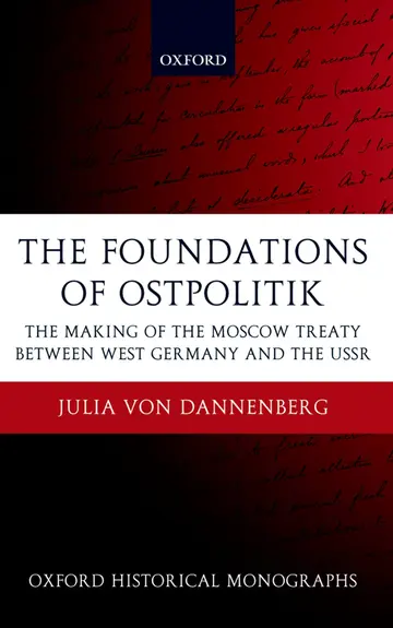 Cover of The Foundations of Ostpolitik