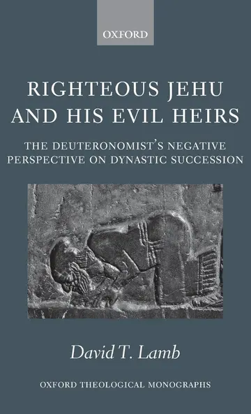 Cover of Righteous Jehu and His Evil Heirs