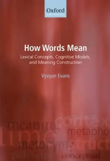 Cover of How Words Mean
