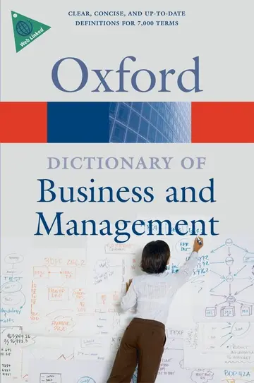 Cover of A Dictionary of Business and Management