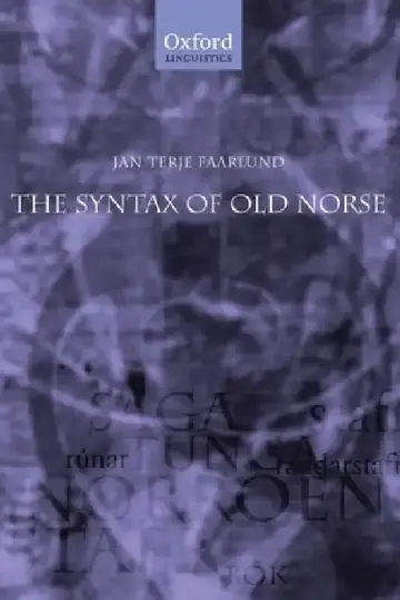 Cover of The Syntax of Old Norse