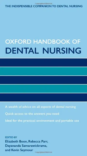 Cover of Oxford Handbook of Dental Nursing