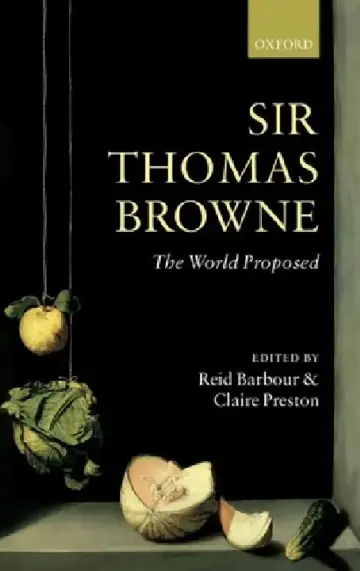 Cover of Sir Thomas Browne