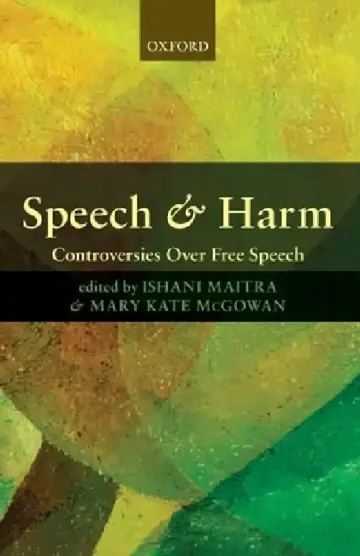 Cover of Speech and Harm