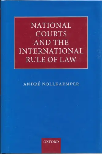 Cover of National Courts and the International Rule of Law