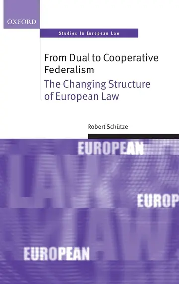 Cover of From Dual to Cooperative Federalism