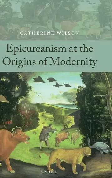 Cover of Epicureanism at the Origins of Modernity