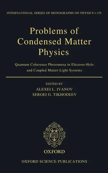 Cover of Problems of Condensed Matter Physics