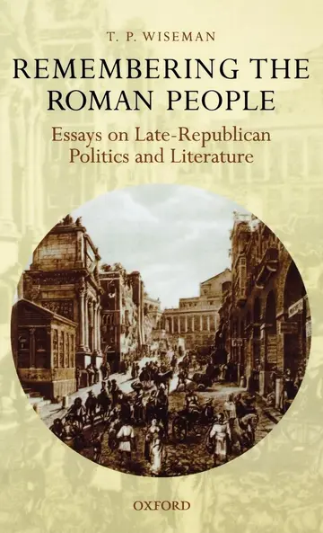 Cover of Remembering the Roman People