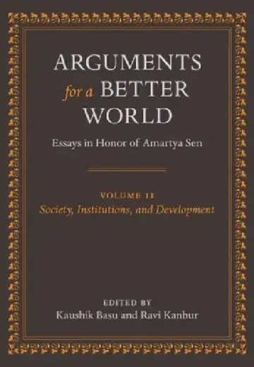 Cover of Arguments for a Better World