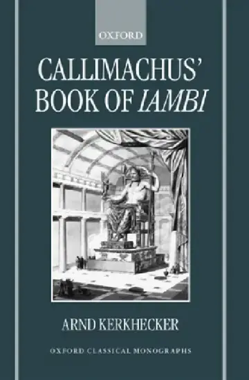 Cover of Callimachus' Book of Iambi