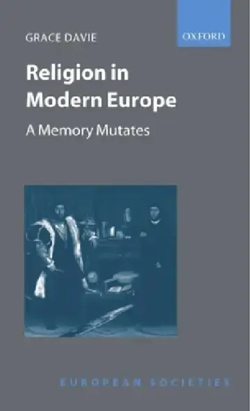 Cover of Religion in Modern Europe