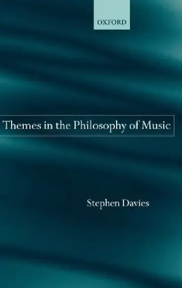 Cover of Themes in the Philosophy of Music