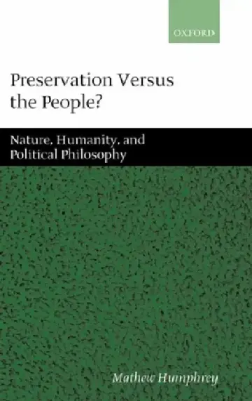 Cover of Preservation Versus the People