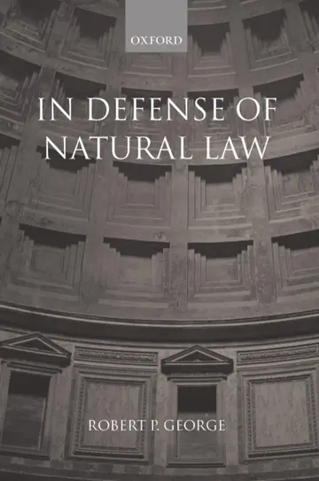 Cover of In Defense of Natural Law