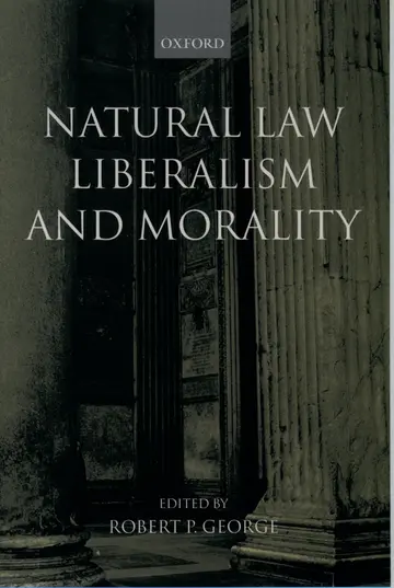 Cover of Natural Law, Liberalism, and Morality
