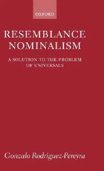 Cover of Resemblance Nominalism