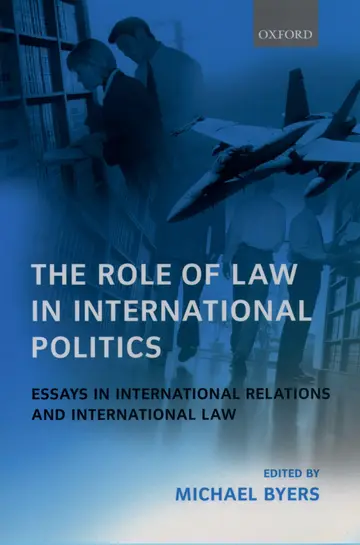 Cover of The Role of Law in International Politics