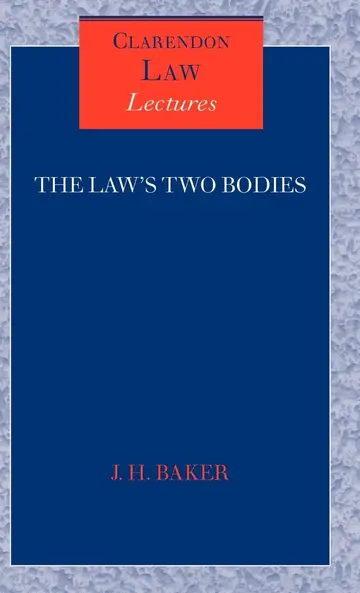 Cover of The Law's Two Bodies