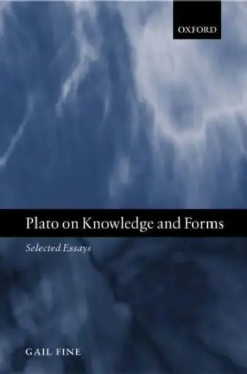 Cover of Plato on Knowledge and Forms