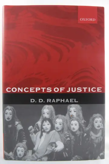 Cover of Concepts of Justice