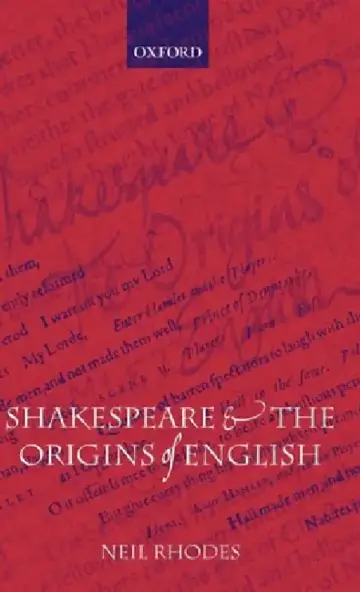 Cover of Shakespeare and the Origins of English