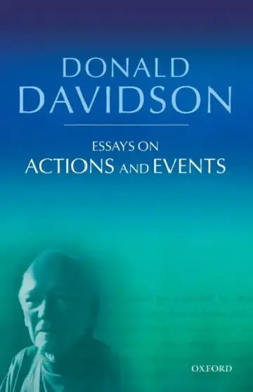 Cover of Essays on Actions and Events