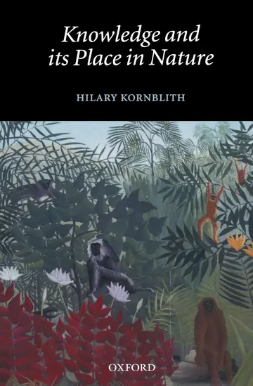 Cover of Knowledge and Its Place in Nature