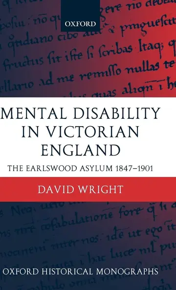 Cover of Mental Disability in Victorian England