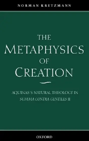 Cover of The Metaphysics of Creation