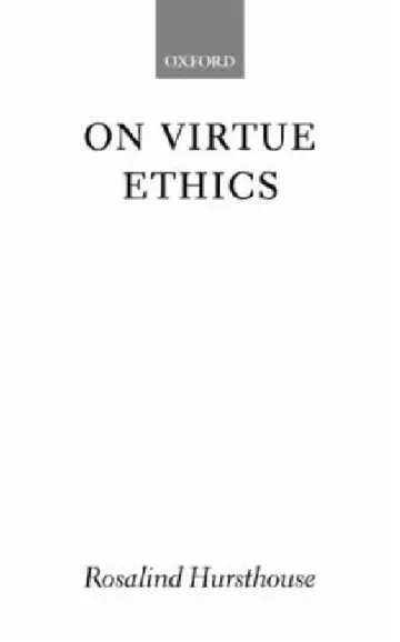 Cover of On Virtue Ethics