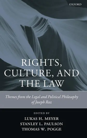 Cover of Rights, Culture and the Law