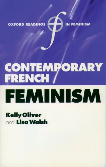Cover of Contemporary French Feminism