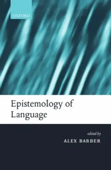 Cover of Epistemology of Language