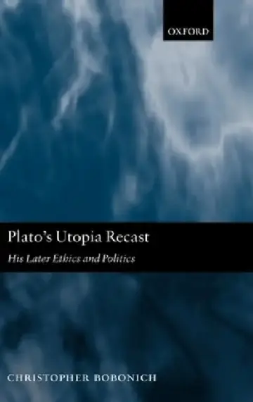 Cover of Plato's Utopia Recast