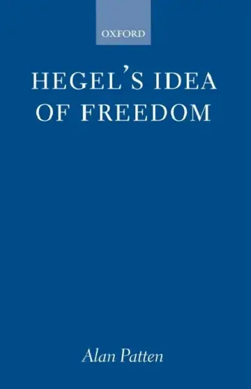 Cover of Hegel's Idea of Freedom